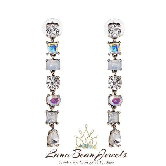 Drippy Drip Crystal Earrings